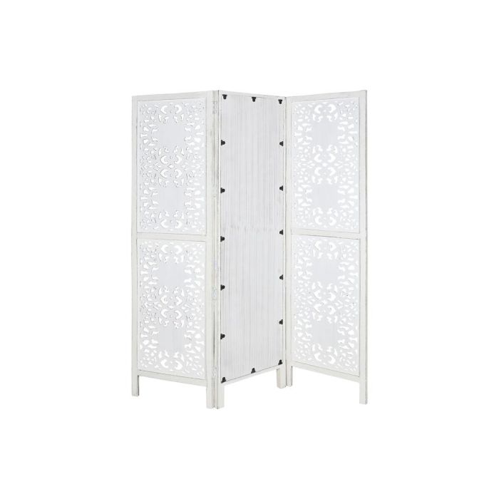 Biombo Home ESPRIT Blanco Madera de mango Espejo 152 x 2 x 182 cm 1 Biombo Home ESPRIT Blanco Madera de mango Espejo 152 x 2 x 182 cm 1