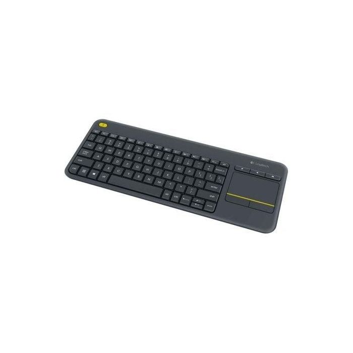 Teclado con Touchpad Logitech K400 Plus Negro 2 Teclado con Touchpad Logitech K400 Plus Negro 2