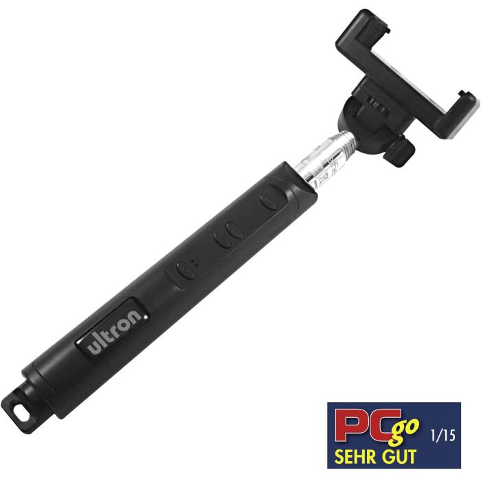 Ultron Selfie-Stick Teleskoparm mit Bluetooth-Auslöser 3 Ultron Selfie-Stick Teleskoparm mit Bluetooth-Auslöser 3