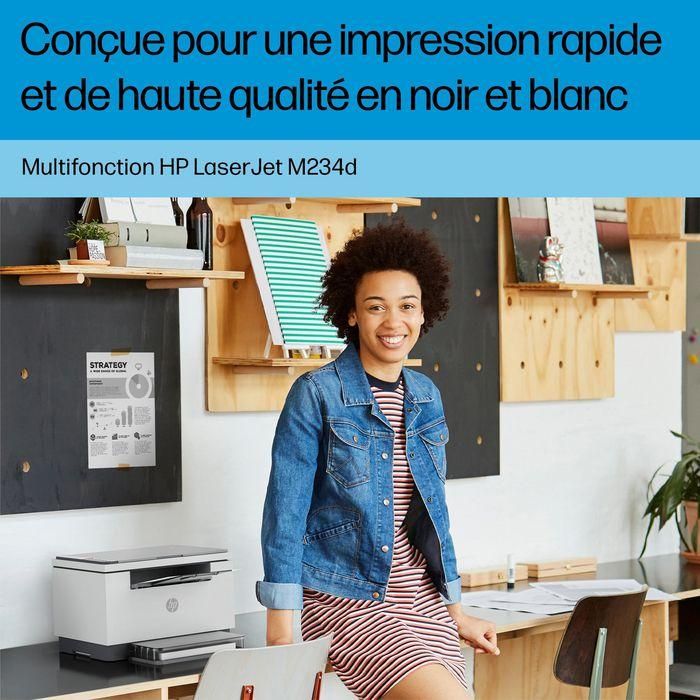 HP LaserJet Impresora multifunción M234d - Impresión, copia, escaneado, doble cara automático, 8J9K4F 25 HP LaserJet Impresora multifunción M234d - Impresión, copia, escaneado, doble cara automático, 8J9K4F 25