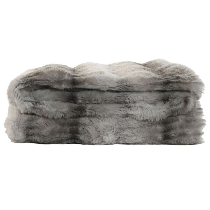 Manta Sofa Urban DKD Home Decor Gris 170 x 0.5 x 130 cm 2