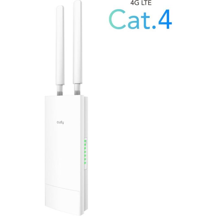 Cudy Router 4G LTE Cat 4 Exterior N300 Wi-Fi 3 Cudy Router 4G LTE Cat 4 Exterior N300 Wi-Fi 3