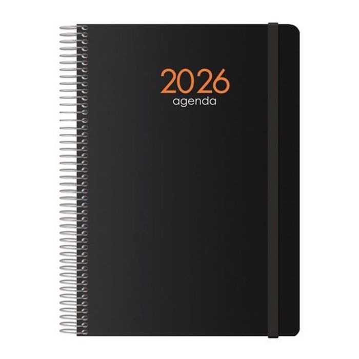 Agenda DOHE SYNCRO Negro 1/4 15 x 21 cm 2026 (20 Unidades) 1 Agenda DOHE SYNCRO Negro 1/4 15 x 21 cm 2026 (20 Unidades) 1