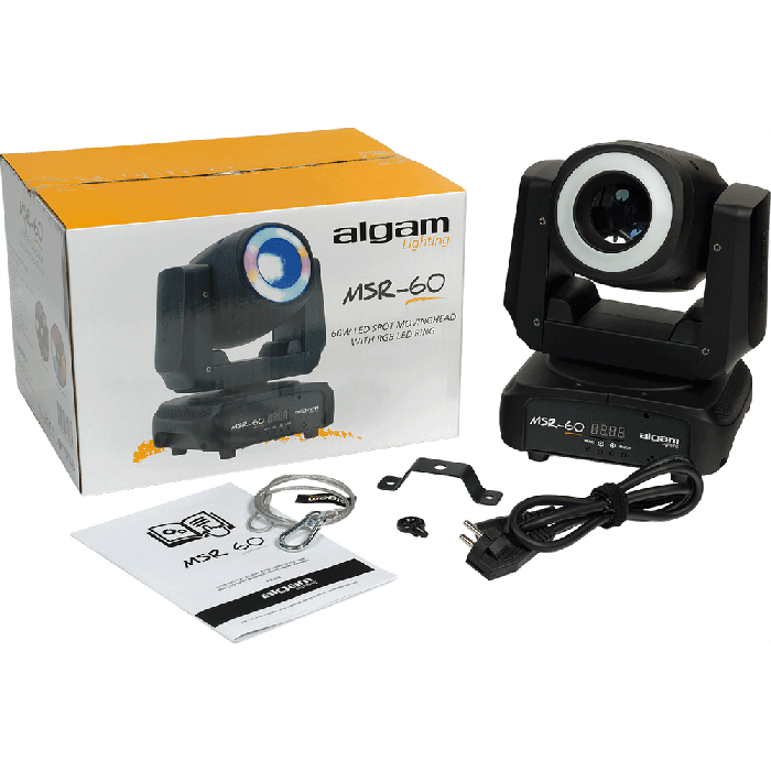 Cabeza Móvil Spot Led De 60W Con Anillo Led 3 Cabeza Móvil Spot Led De 60W Con Anillo Led 3