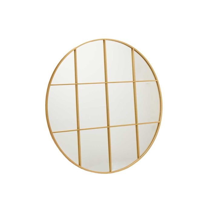 Espejo Ventanal Redondo 100 cm Oro - Giftdecor 1