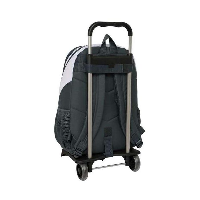 Safta Mod. 665 905 Mochila con Carro Real Madrid 1ª Equipación 25-26 440x320x160 mm 1 Safta Mod. 665 905 Mochila con Carro Real Madrid 1ª Equipación 25-26 440x320x160 mm 1