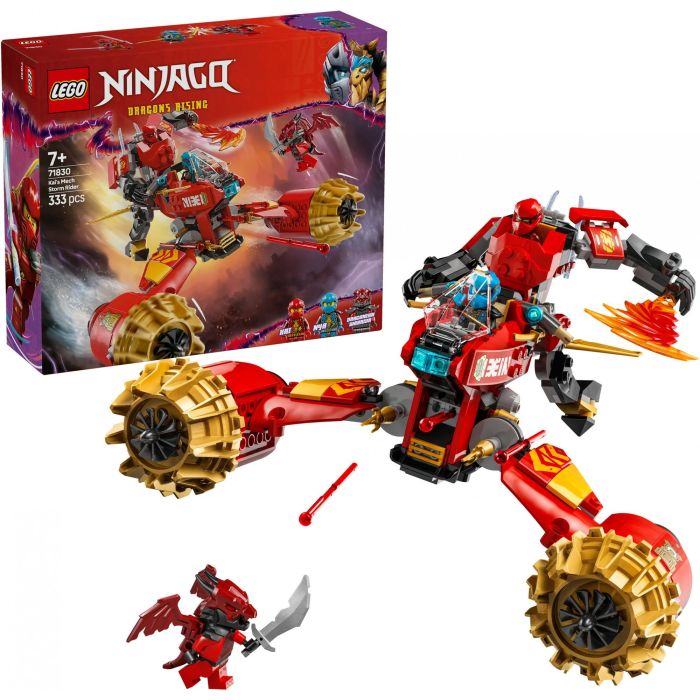 LEGO 71830 Ninjago Moto-Meca de la Tormenta de Kai | Juguete de Construcción 2 en 1: Meca y Moto de Nya | Set +7 años 14 LEGO 71830 Ninjago Moto-Meca de la Tormenta de Kai | Juguete de Construcción 2 en 1: Meca y Moto de Nya | Set +7 años 14