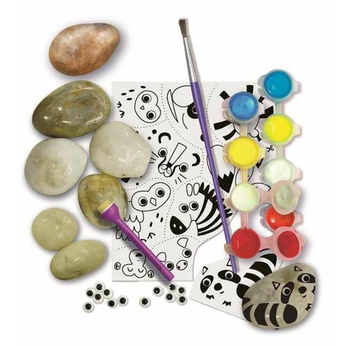 Hape Taller de Pintar Animales con Piedras | Kit de Manualidades y Actividad Creativa para Niños +5 Años 3 Hape Taller de Pintar Animales con Piedras | Kit de Manualidades y Actividad Creativa para Niños +5 Años 3