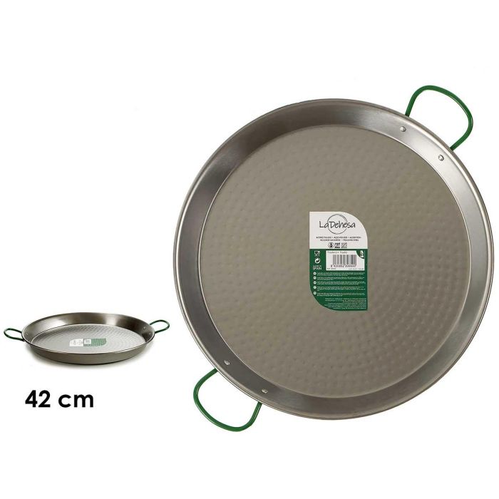 Paellera Pulida 42 Cm 10 Raciones La Dehesa (6 Unidades) Paellera Pulida 42 Cm 10 Raciones La Dehesa (6 Unidades)