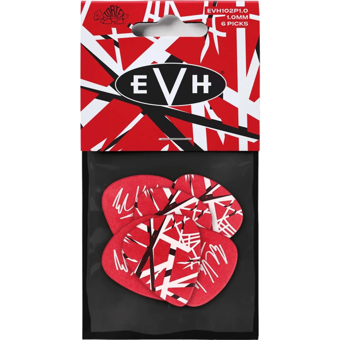 Dunlop Pack 6 Púas Signature EVH Frankestein - 1.00 Mm Max-Grip 2