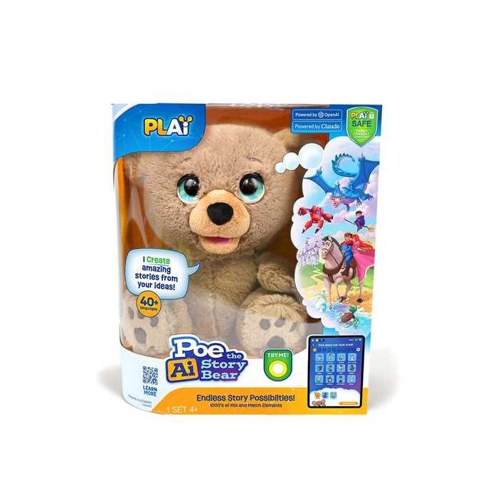 Oso poe cuentacuentos inteligencia artificial 30 cm, crea una historia única y completamente personalizada 3 Oso poe cuentacuentos inteligencia artificial 30 cm, crea una historia única y completamente personalizada 3