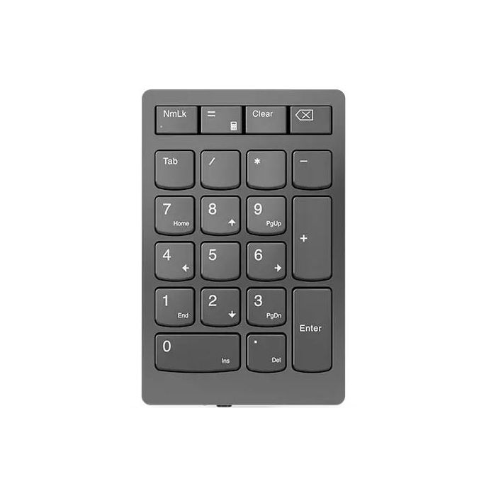 Teclado numérico Lenovo 4Y41C33791 Negro Gris