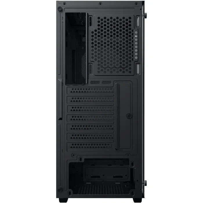 XIGMATEK Caja PC HERO II Air 3F Negra ATX/Micro ATX Media Torre SIN Fuente XIG4711409541655 Malla 3x120mm FRGB USB 3.0/2.0 5