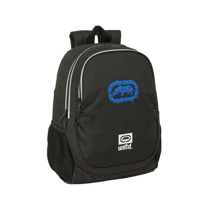 Mochila Escolar Eckō Unltd. Worldwide Negro 32 x 44 x 16 cm 0 Mochila Escolar Eckō Unltd. Worldwide Negro 32 x 44 x 16 cm 0