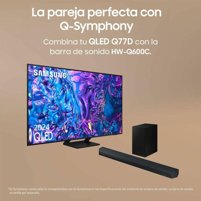 Smart TV Samsung TQ55Q77DATXXC 55" 4K Ultra HD LED HDR QLED 10