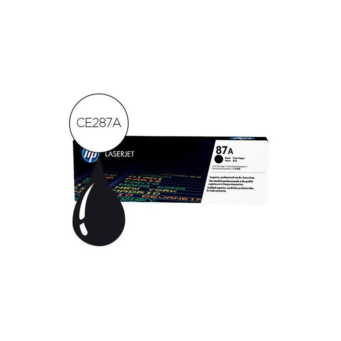 HP 87A Toner HP87A Negro (CF287A)