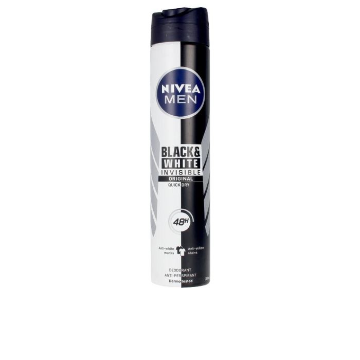 MEN  INVISIBLE BLACK & WHITE anti-transpirante spray