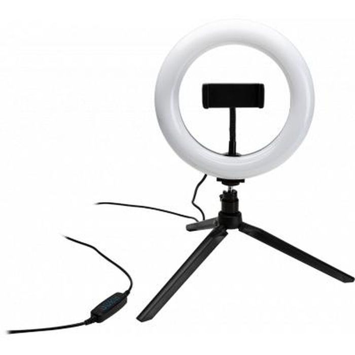 Aro de Luz Selfie con Trípode y Mando Big Ben Interactive VLOGKITTRIPB