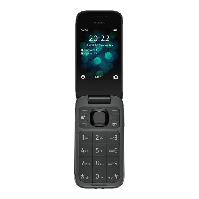 Teléfono Móvil Nokia 2660 FLIP BK 2,8" 128 GB Negro 4G 2