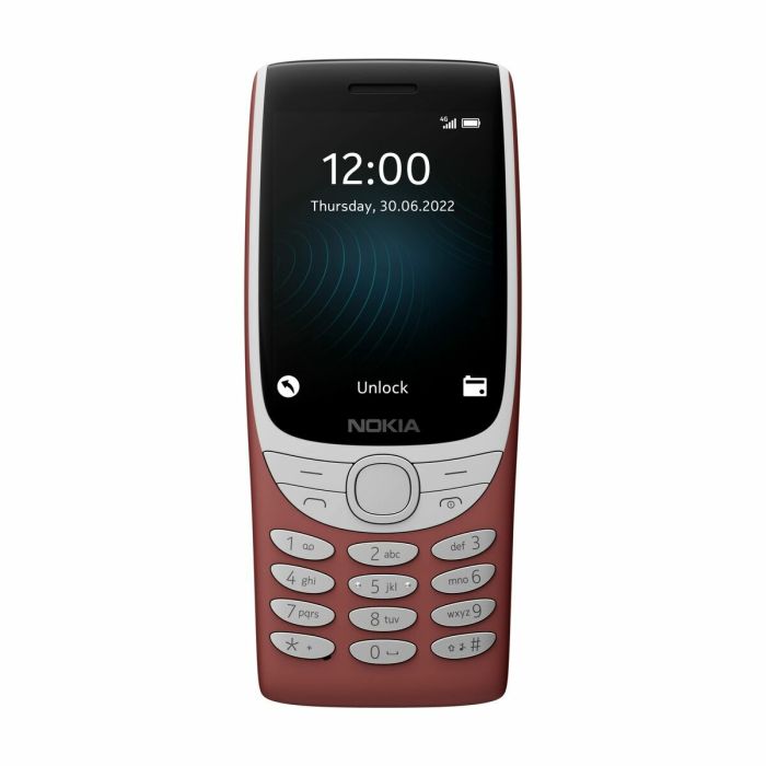 Teléfono Móvil Nokia 8210 Rojo 2,8" 3