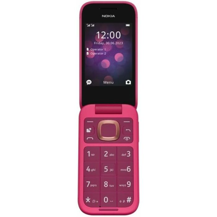 Teléfono Móvil Nokia 2660 FLIP Rosa 2,8" 128 MB 3