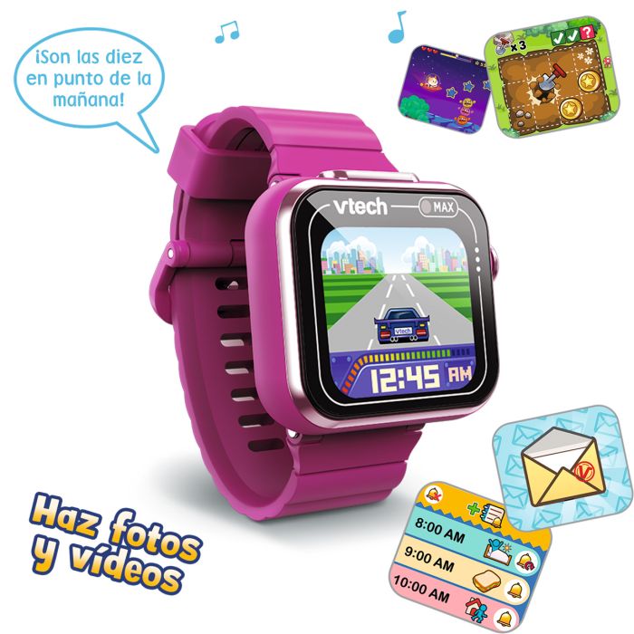Kidizoom Smart Watch Max Frambuesa 80-531617 Vtech