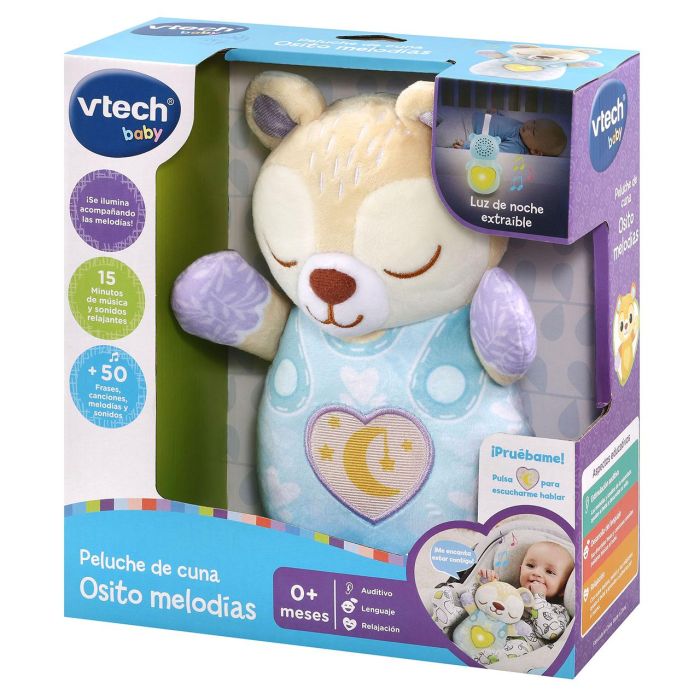 Peluche De Cuna Osito Melodías 80-539822 V-Tech