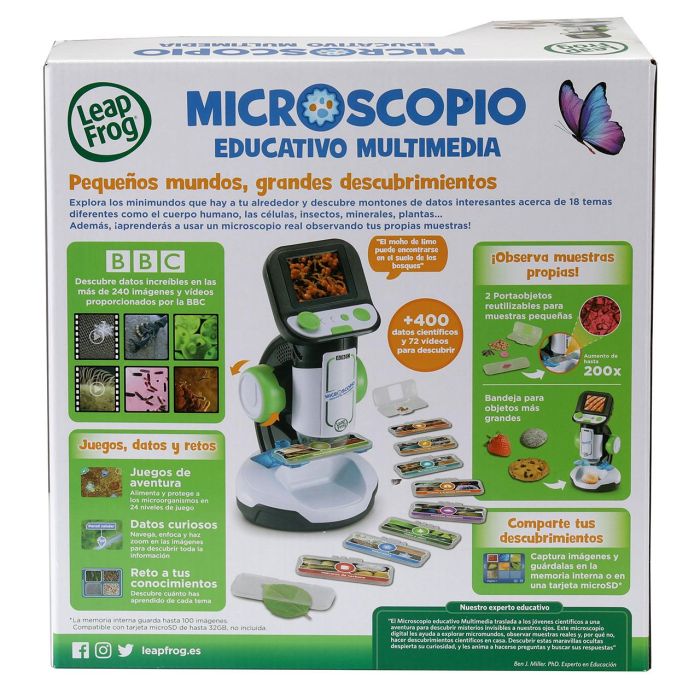 Microscopio Educativo Multimedia 80-616122 Vtech 4