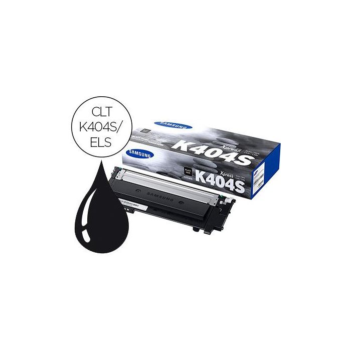 Samsung Toner Negro Xpress C430, C430 W, C480, C480 W, C480Fn , C480Fw - Clt-K404S