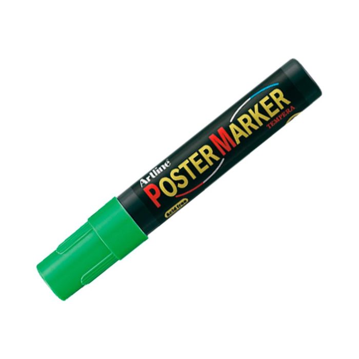 Rotulador Artline Poster Marker Epp-4-Ver Punta Redonda 2 mm Color Verde 1