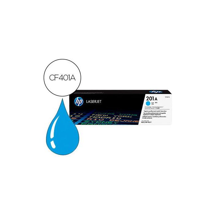 Hp Toner Cian Laserjet Pro M252, M277 Mfp - Nº 201A