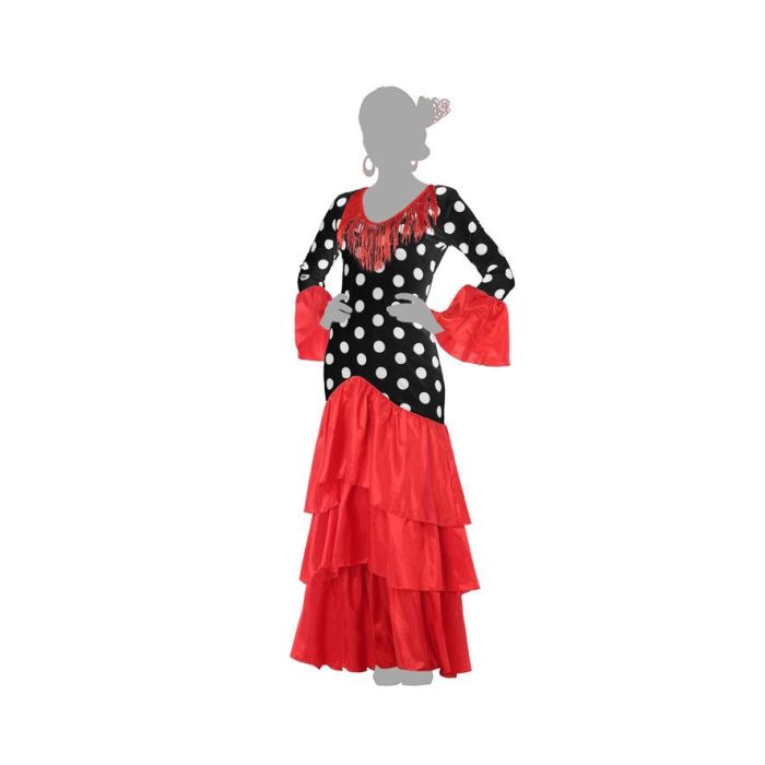 Disfraz Flamenca Rojo 4 Disfraz Flamenca Rojo 4