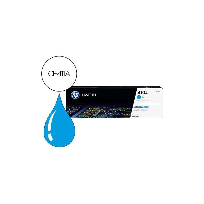 Hp Toner Cian Laserjet Pro 400 M452Dn, M452Nw - M377Dw - M477Fdn M477Fdw M477Fnw - 410A