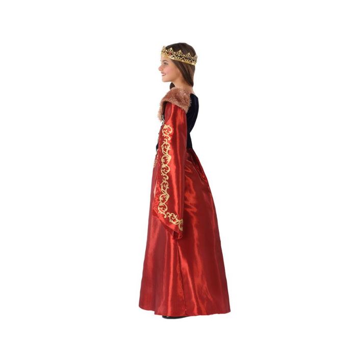 Disfraz Reina Medieval Rojo 1