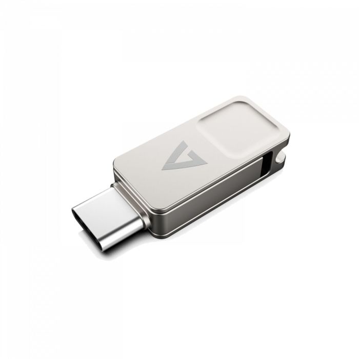 Memoria USB V7 VF364GTC Plateado 64 GB 2