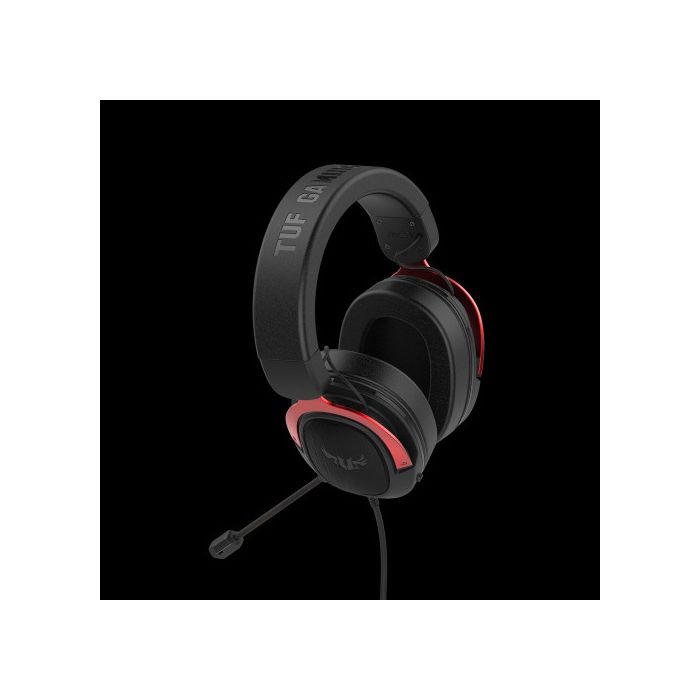 Auriculares Asus TUF Gaming H3 Negro Rojo 1 Auriculares Asus TUF Gaming H3 Negro Rojo 1
