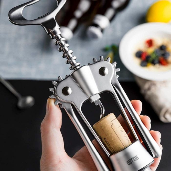 Quttin Abridor Sacacorchos de Zinc Alloy 18x7x4 cm (18 Unidades) 8