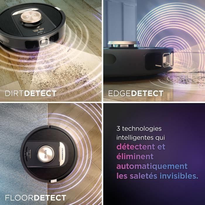 Shark PowerDetect RV2820VEEU - Robot aspirador autovaciante con navegación 3D y LiDAR 1 Shark PowerDetect RV2820VEEU - Robot aspirador autovaciante con navegación 3D y LiDAR 1