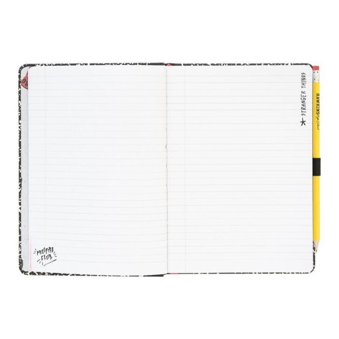 Cuaderno A5 premium Stranger Things 3