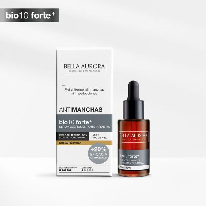 Bella Aurora Bio10 Forte+ Serum Despigmentante Gotero 30 mL 1 Bella Aurora Bio10 Forte+ Serum Despigmentante Gotero 30 mL 1