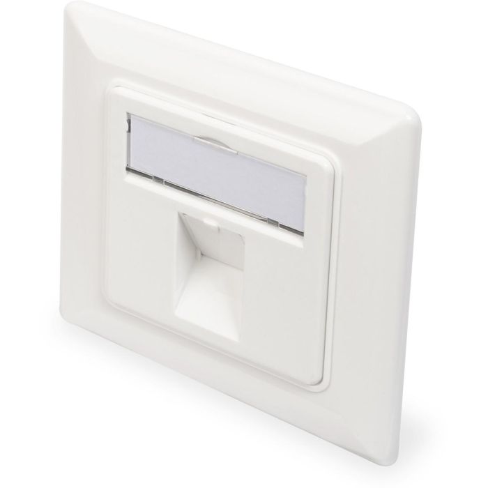 DIGITUS Leerdose Keystone Module.1xRahmen 80x80mm+Zentralp.