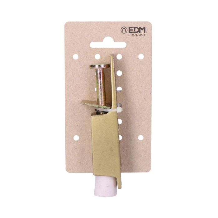 Edm Freno de puerta 120mm dorado - Acero 0 Edm Freno de puerta 120mm dorado - Acero 0