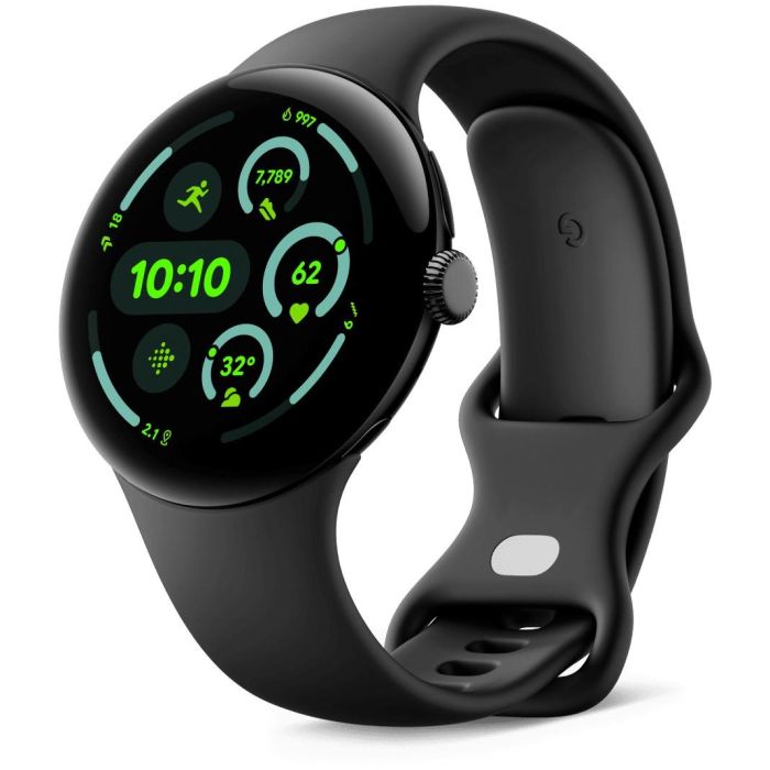 Google Pixel Watch 3 (45mm) WiFi Obsidian Reloj Inteligente Unisex Aluminio Pantalla AMOLED 32 GB GPS Wear OS 1 Google Pixel Watch 3 (45mm) WiFi Obsidian Reloj Inteligente Unisex Aluminio Pantalla AMOLED 32 GB GPS Wear OS 1