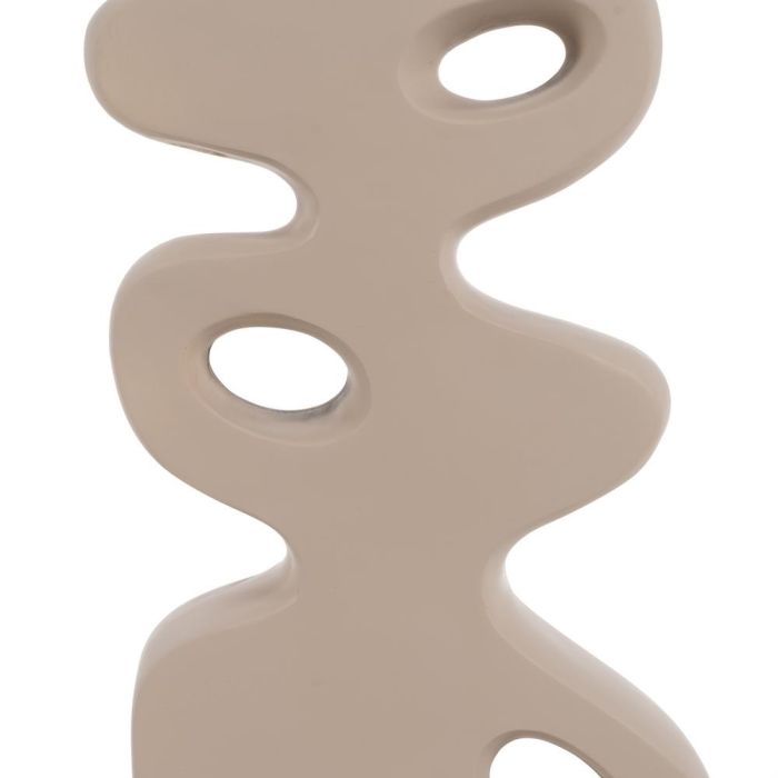 Lámpara Suelo Crema Resina Iluminación 33 X 33 X 126,50 cm