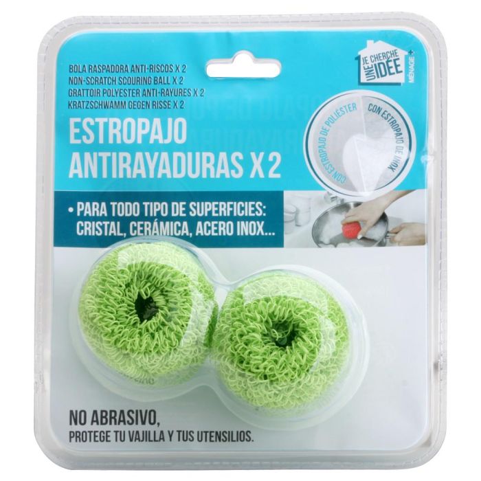 Je cherche une Idee Juego De 2 Estropajos Antirayadura No Abrasivo Para Todo Tipo De Superficies 5