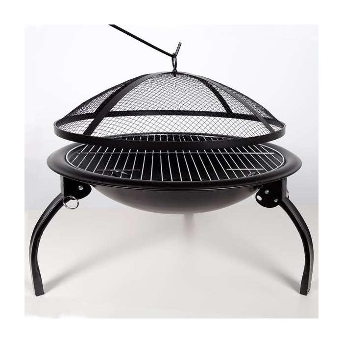 Brasero exterior de jardín redondo akive 55cm 2 Brasero exterior de jardín redondo akive 55cm 2