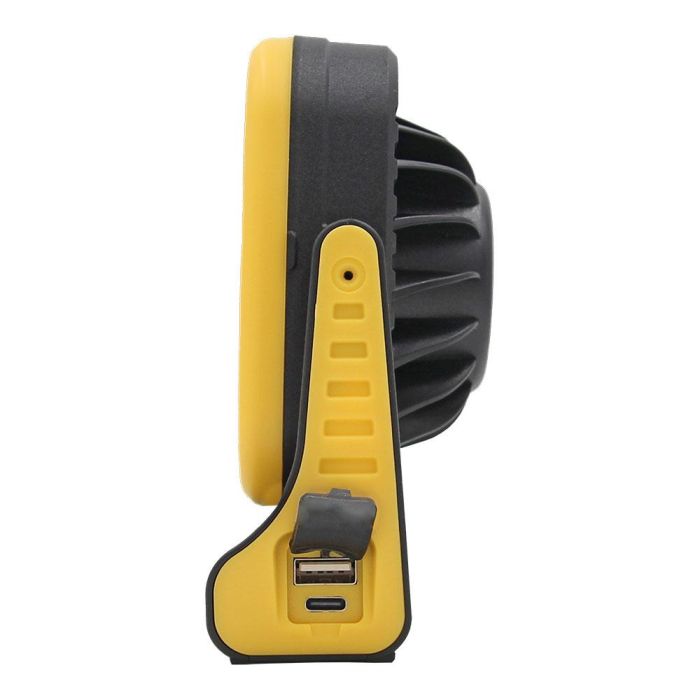 Edm Foco de trabajo led recargable 10W 1000lm, luz ajustable, power bank, 2 baterías, IP42 5 Edm Foco de trabajo led recargable 10W 1000lm, luz ajustable, power bank, 2 baterías, IP42 5