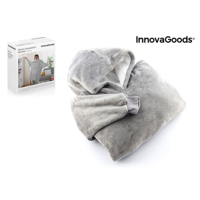 Batamanta Sudadera Oversized con Forro Polar Swug InnovaGoods 0 Batamanta Sudadera Oversized con Forro Polar Swug InnovaGoods 0