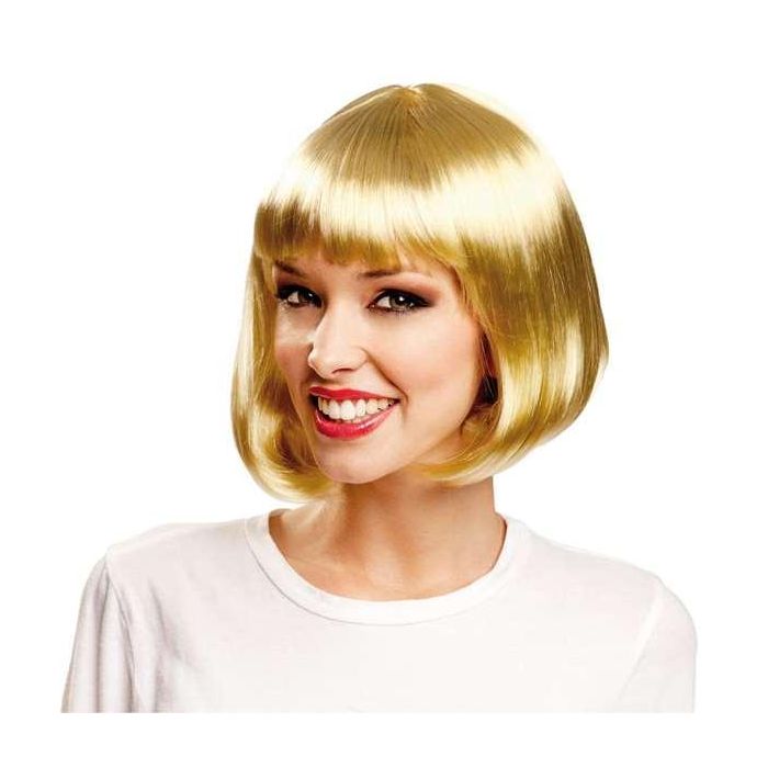 Peluca corta rubia 100 g Peluca corta rubia 100 g