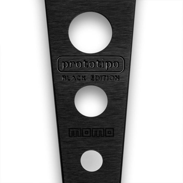 Volante Momo Prototipo 350 mm Piel Negra MOMVPROBLKED350R 2 Volante Momo Prototipo 350 mm Piel Negra MOMVPROBLKED350R 2